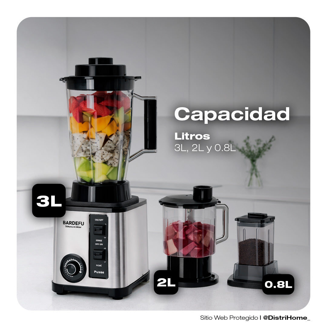 LICUADORA MULTIFUNCIONAL 8 EN 1 + RECETA GRATIS