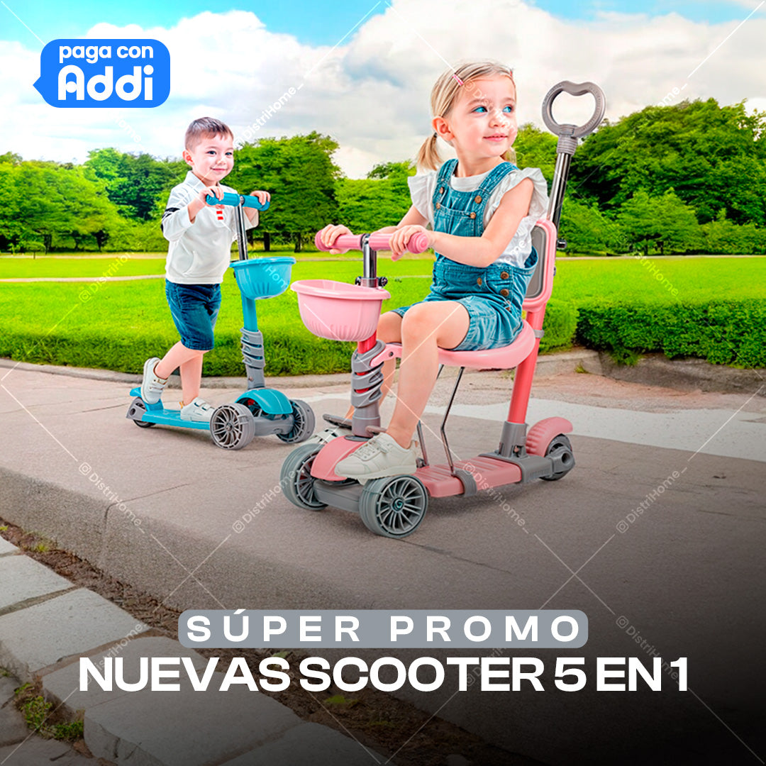 NUEVA SCOOTER 5 EN 1