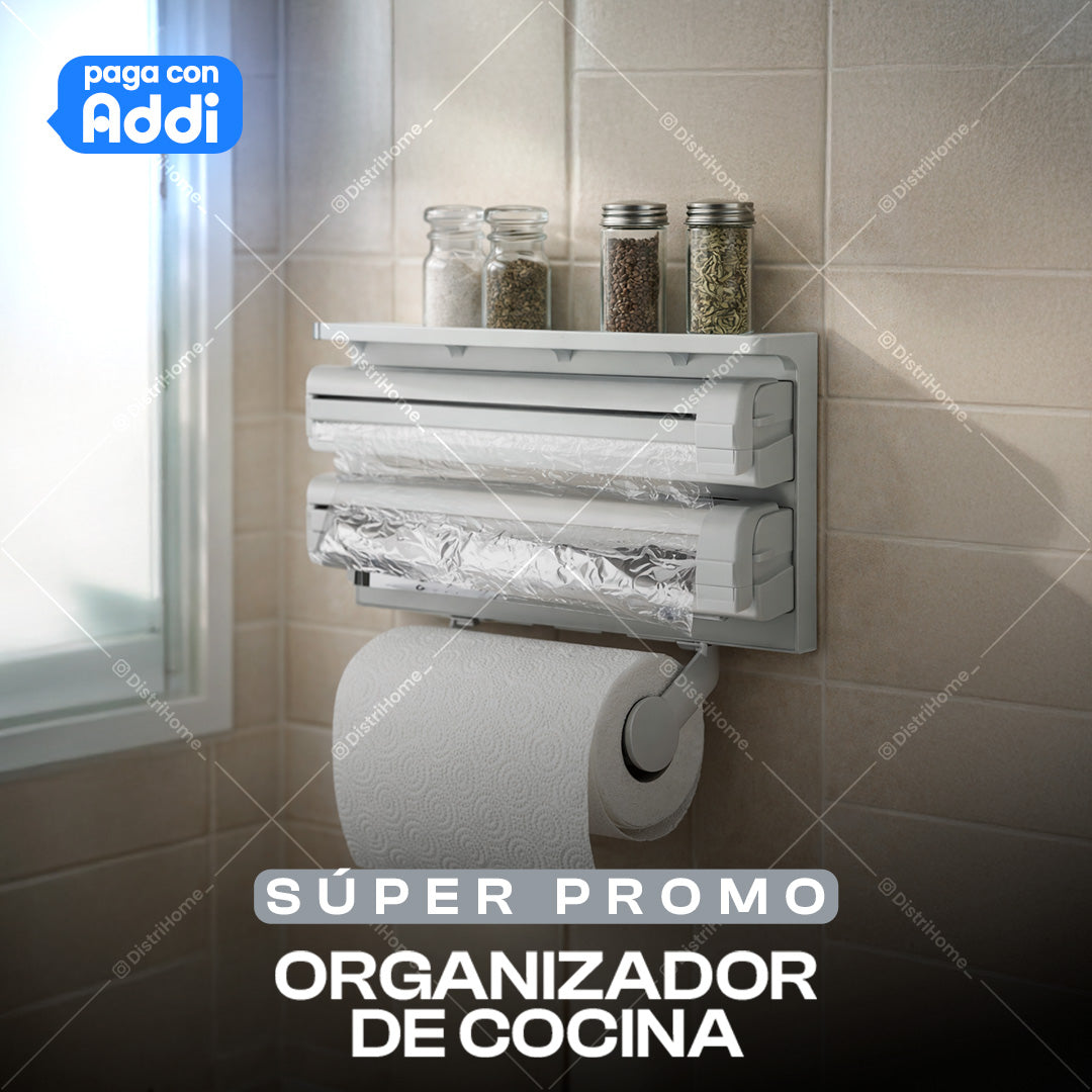 ORGANIZADOR DE PAPEL / ALUMINIO