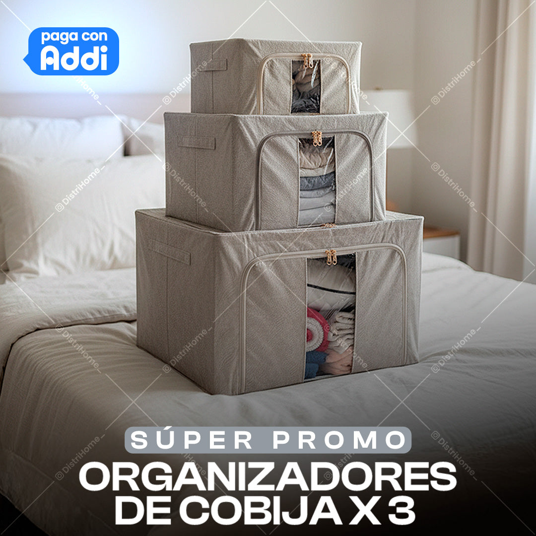 ORGANIZADOR X3 DE COBIJA (G - M - P)