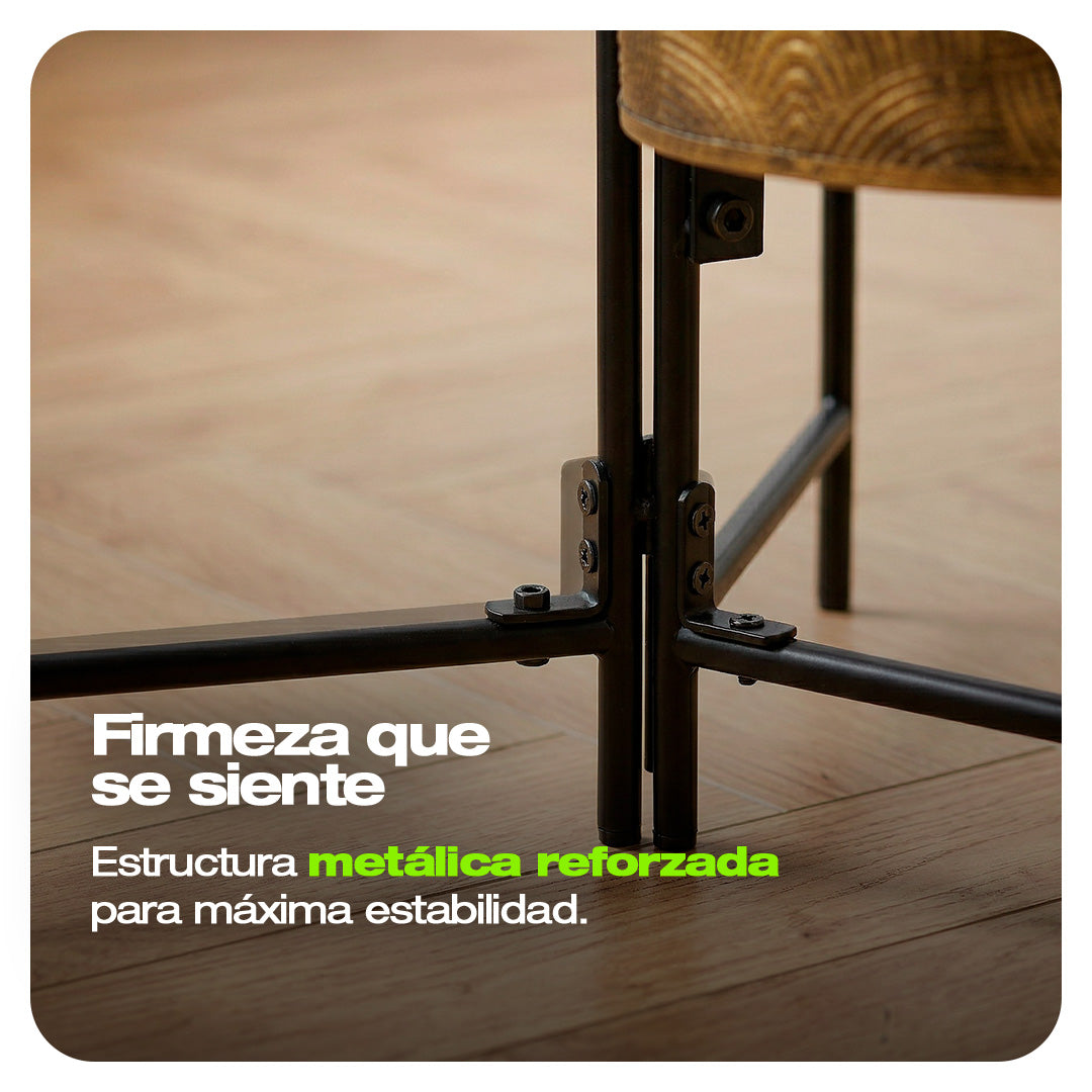 ORGANIZADOR DE PLANTAS METALICO 3 NIVELES DISEÑO 1