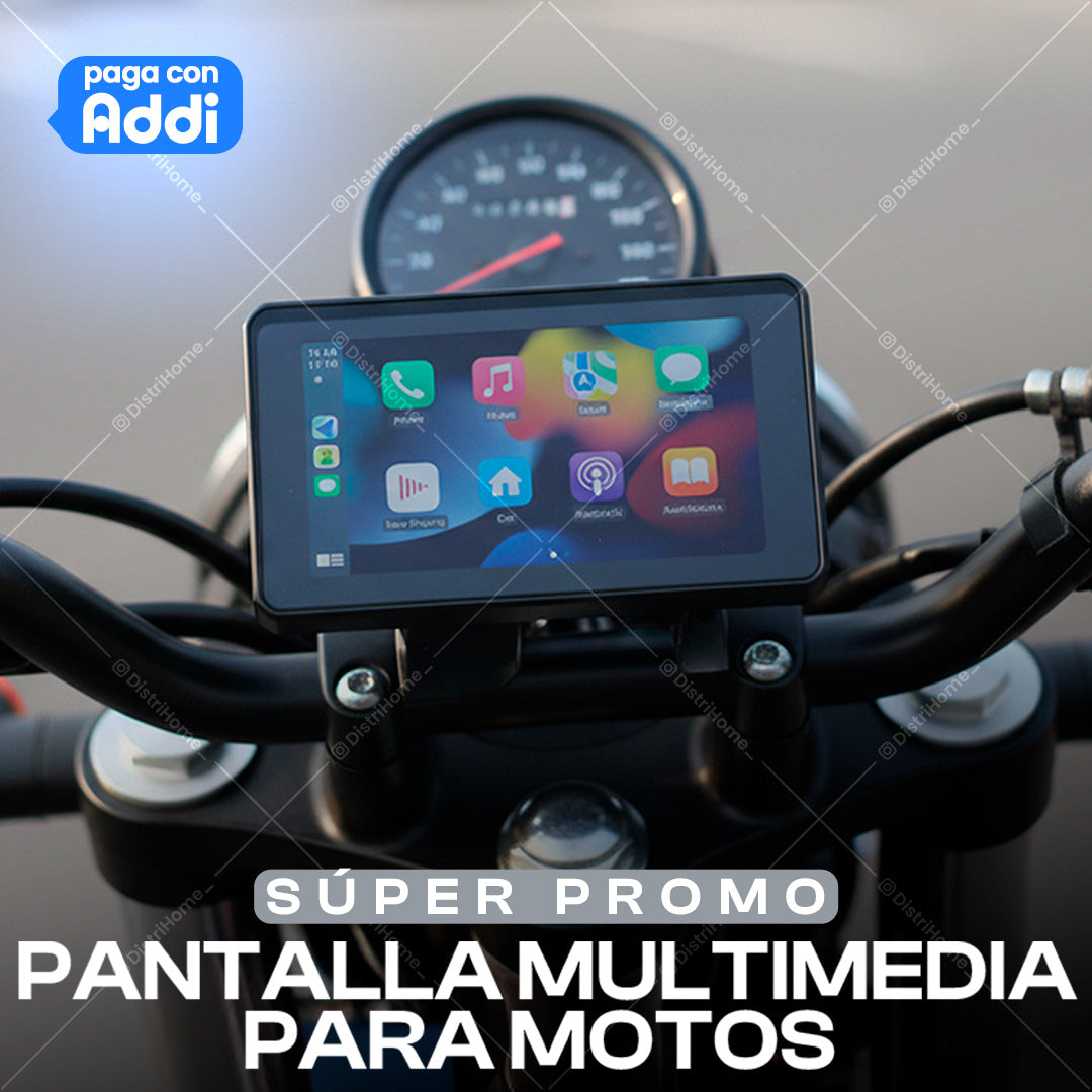 PANTALLA MULTIMEDIA PARA MOTOS