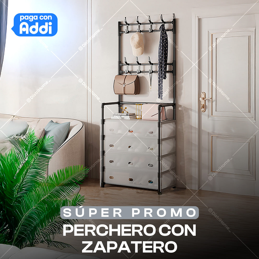 ORGANIZADOR PERCHERO CON LAMINA