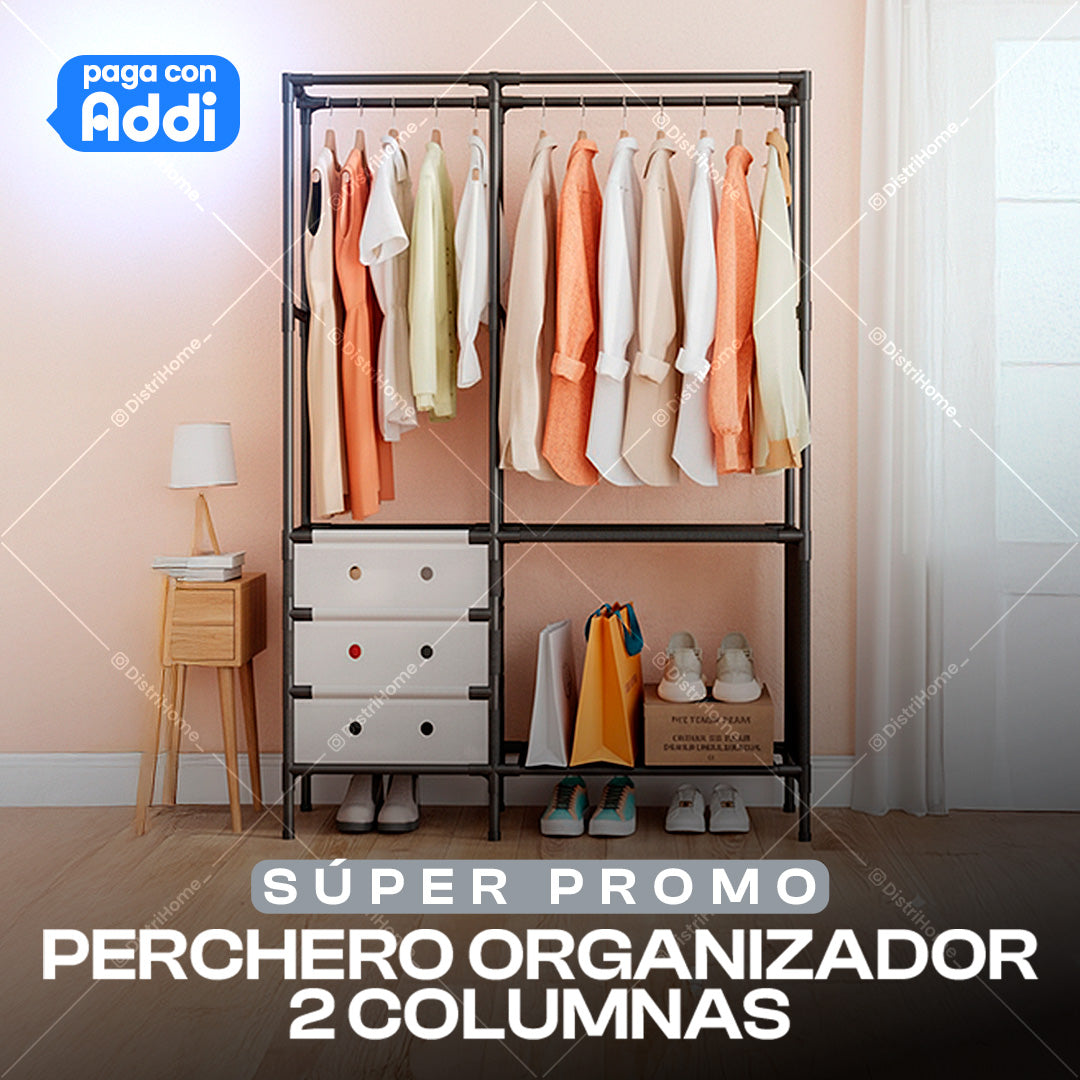 ORGANIZADOR DE PERCHERO DISEÑO 2