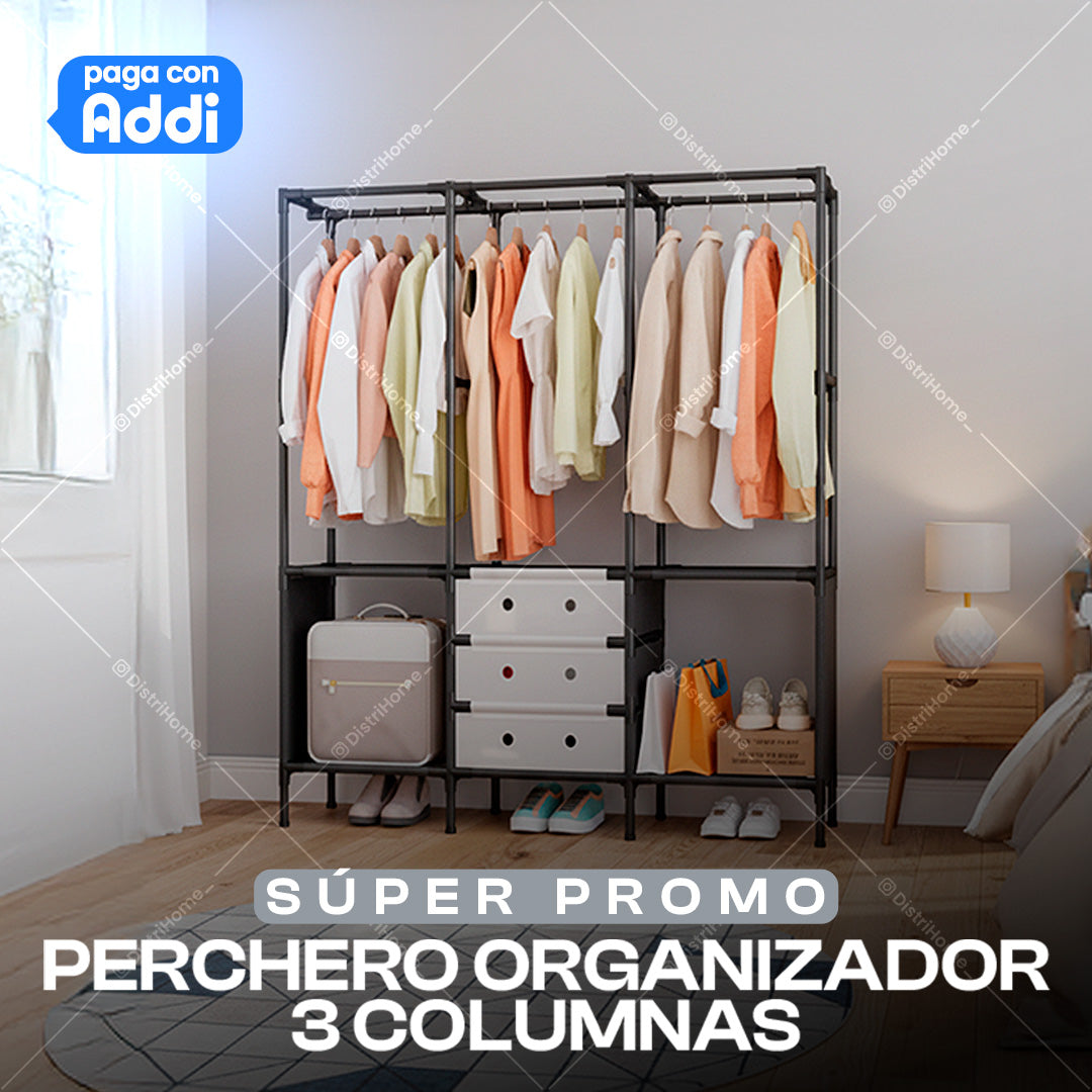 ORGANIZADOR DE PERCHERO DISEÑO 3