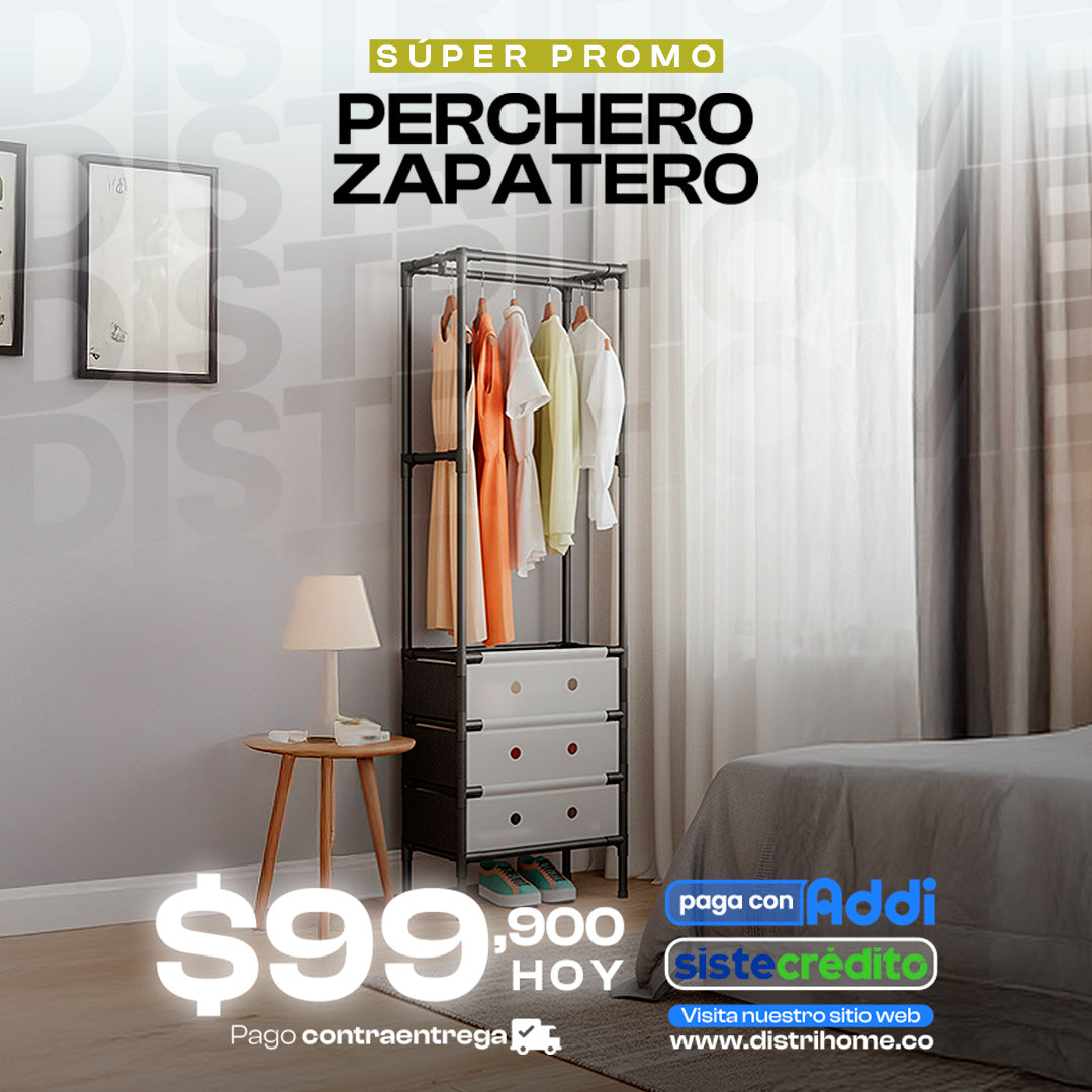 ORGANIZADOR DE PERCHERO DISEÑO 1