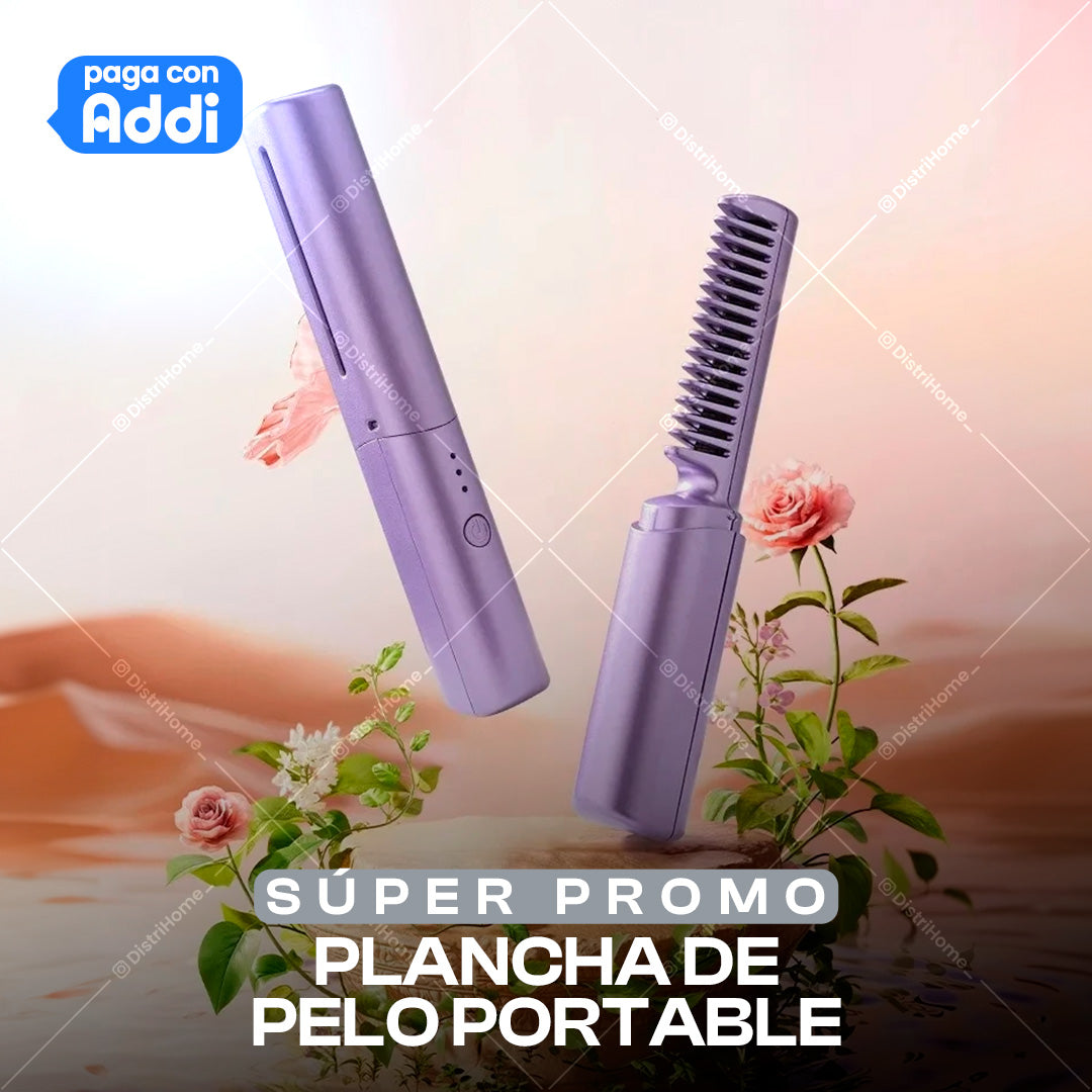 MINI PLANCHA DE PELO PORTABLE