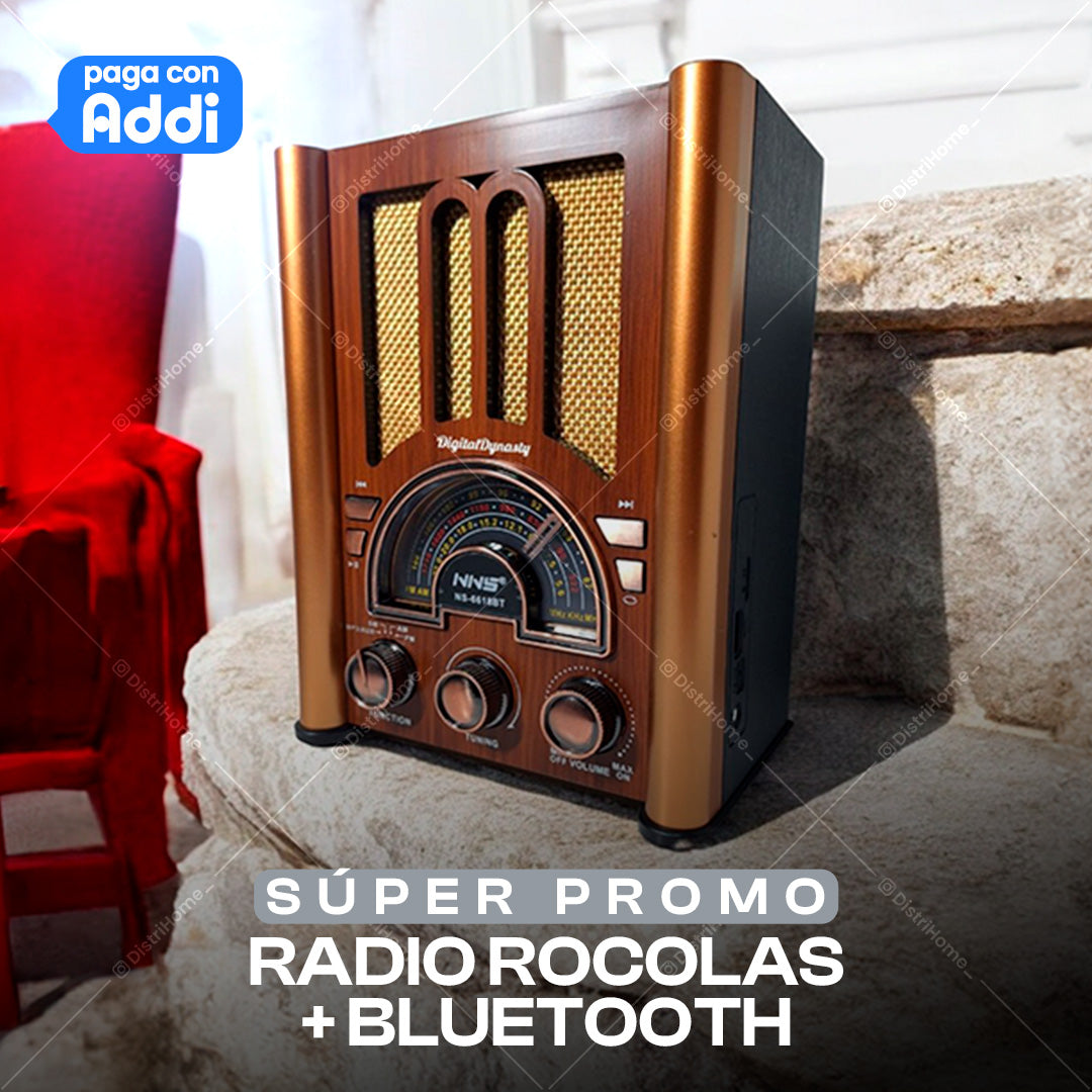 RADIO ROCOLA #1 CON BLUETOOTH