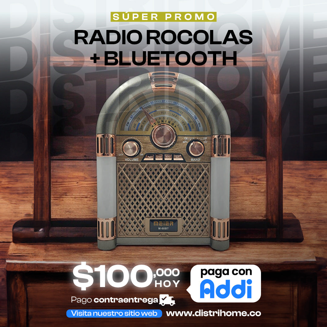 RADIO ROCOLA #2 CON BLUETOOTH