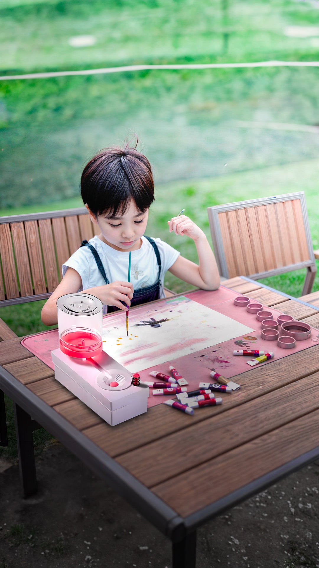 COMBO DE TAPETE PINTAR + LAVADOR DE PINCEL