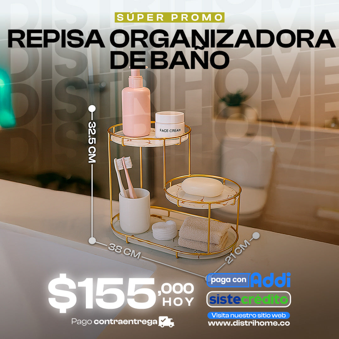 REPISA ORGANIZADORA DE BAÑO