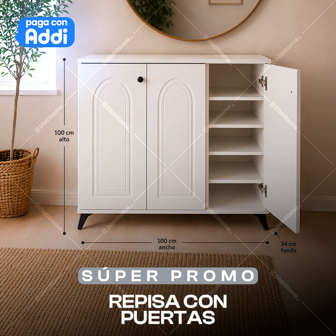 REPISA CON PUERTAS