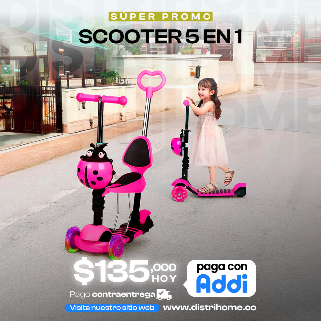 PATINETA SCOTER 5 EN 1 KIDS