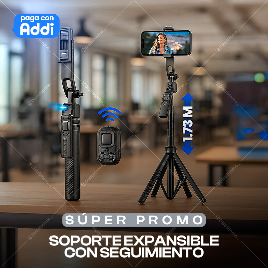 TRIPODE CON SEGUIMIENTO FACIAL