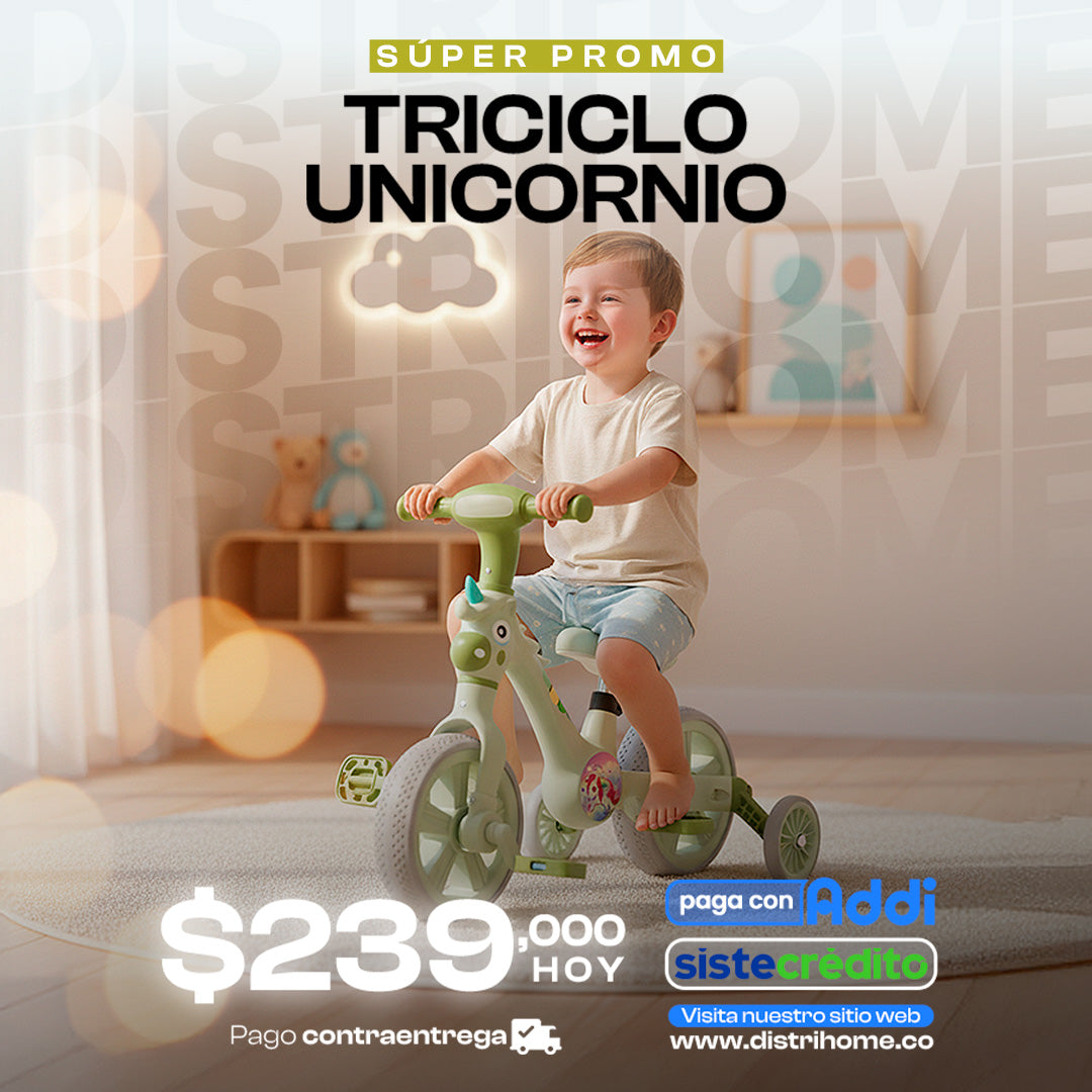 TRICICLO UNICORNIO