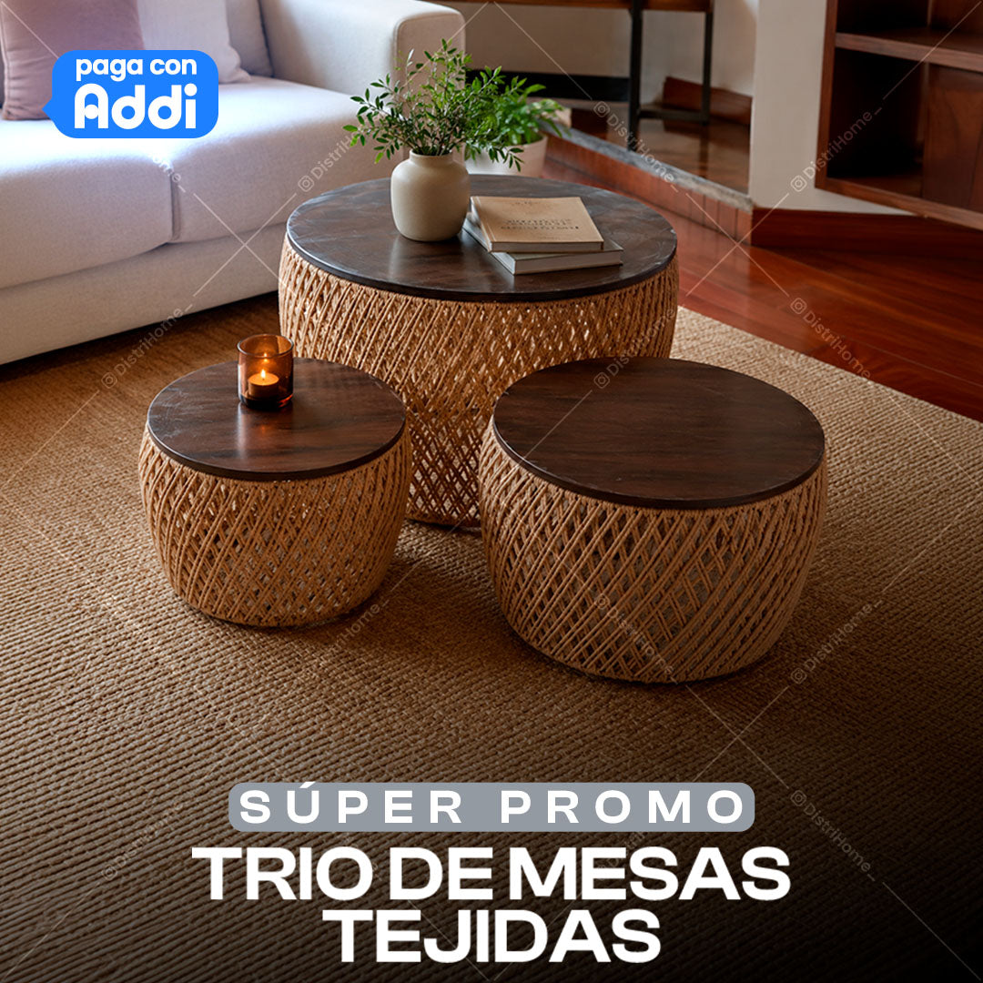 MESA X3 TEJIDA #1
