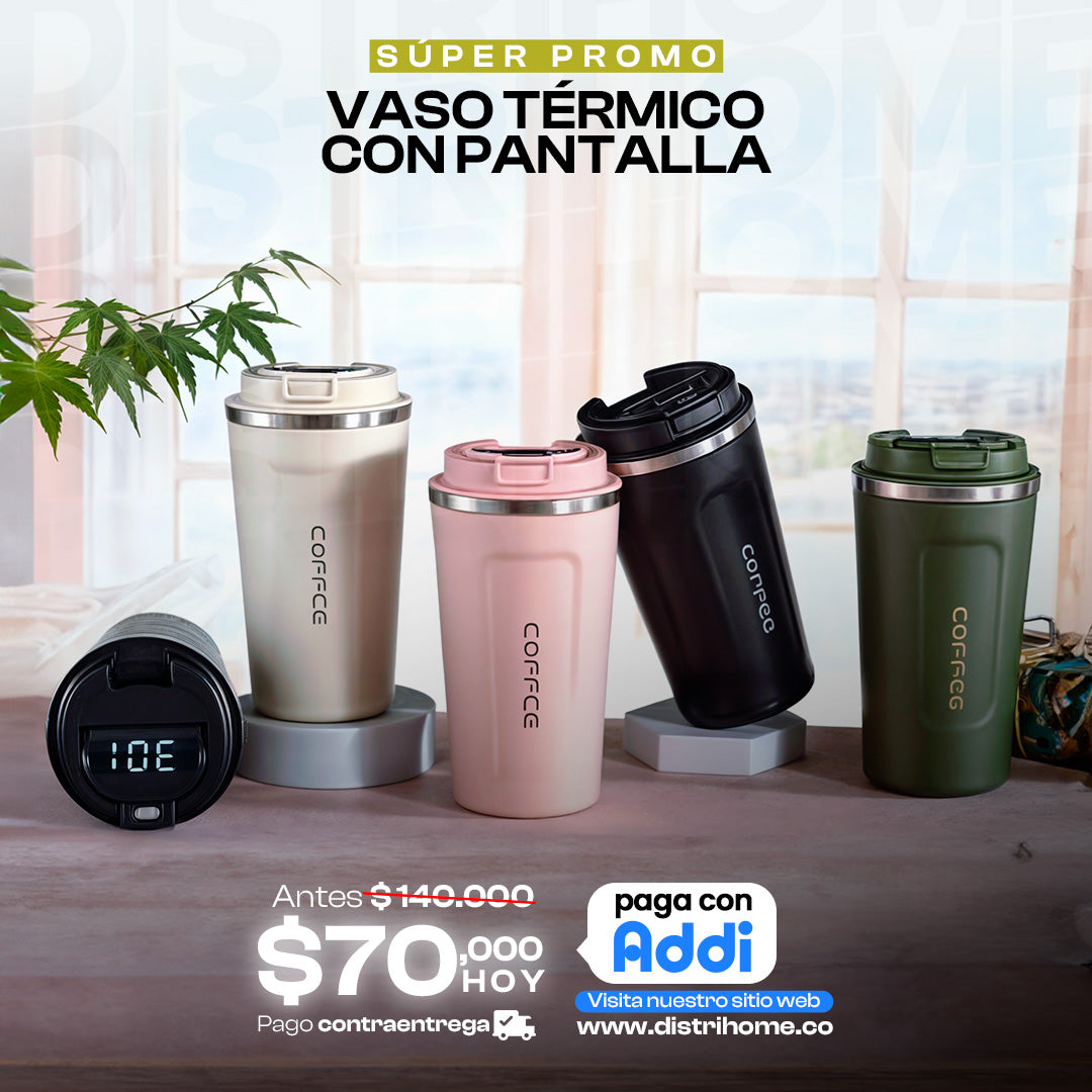 VASO TERMICO CON PANTALLA