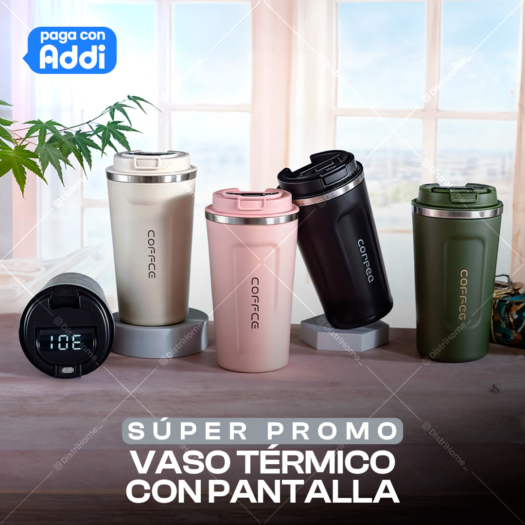 VASO TERMICO CON PANTALLA