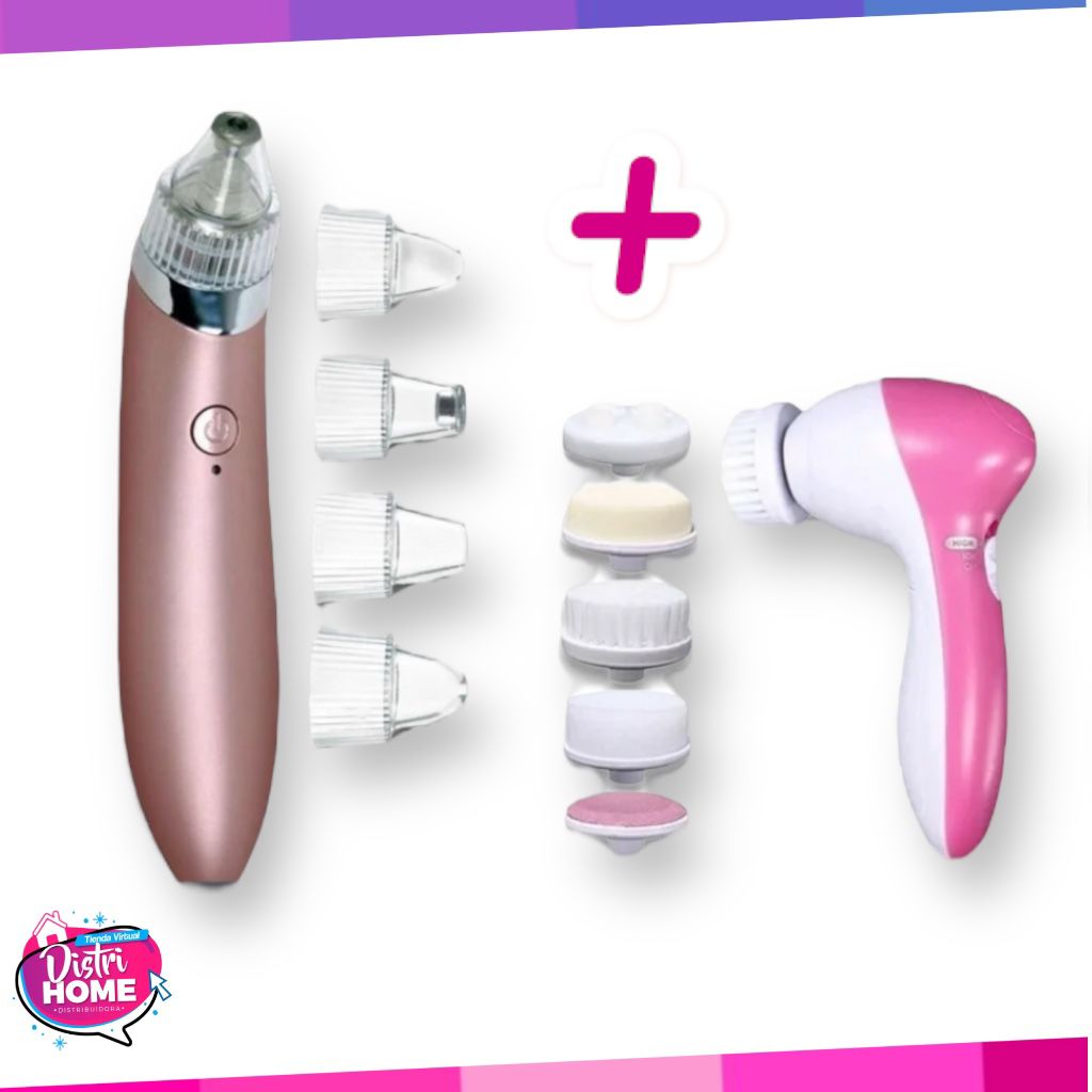 COMBO MASAJEADOR 5 EN 1 + EXTRACTOR