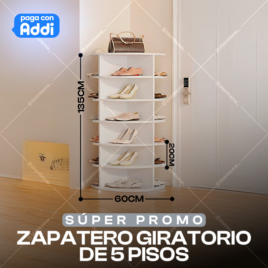 ZAPATERO GIRATORIO 5 PISOS