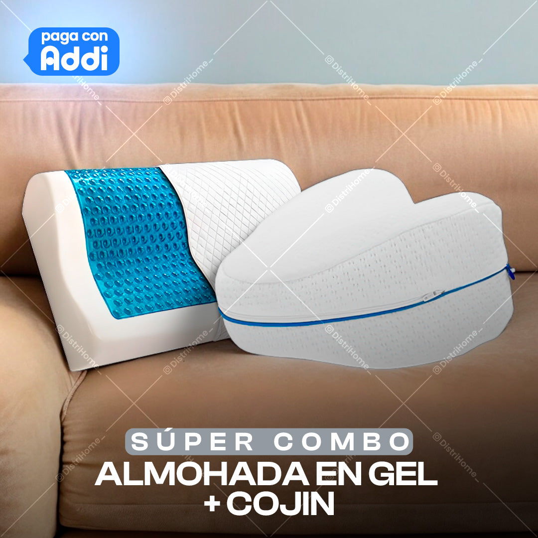 COMBO DORMIR GEL AZUL
