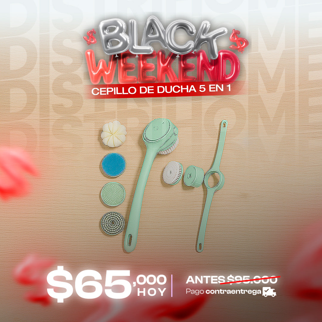 CEPILLO MASAJEADOR DE DUCHA