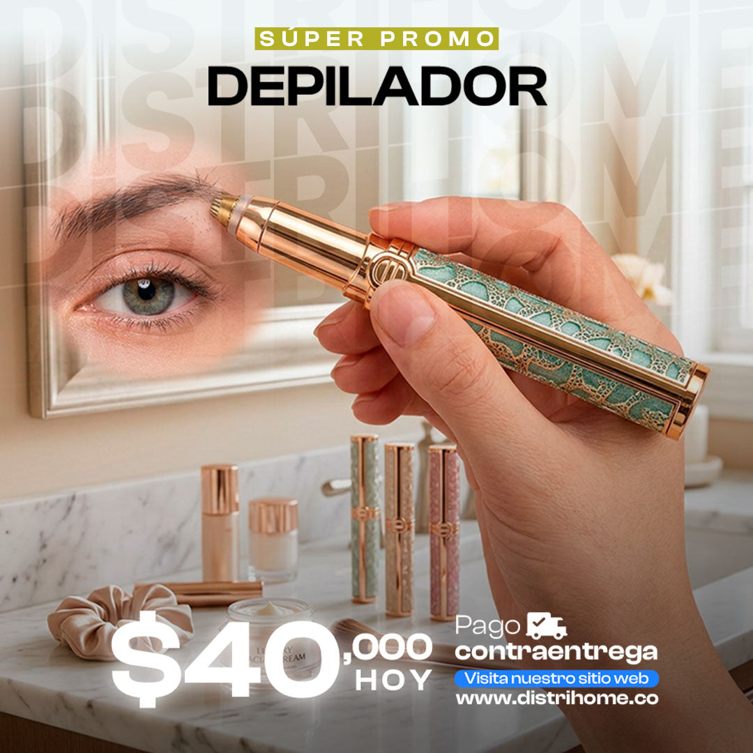DEPILADOR FACIAL ESCARCHADO