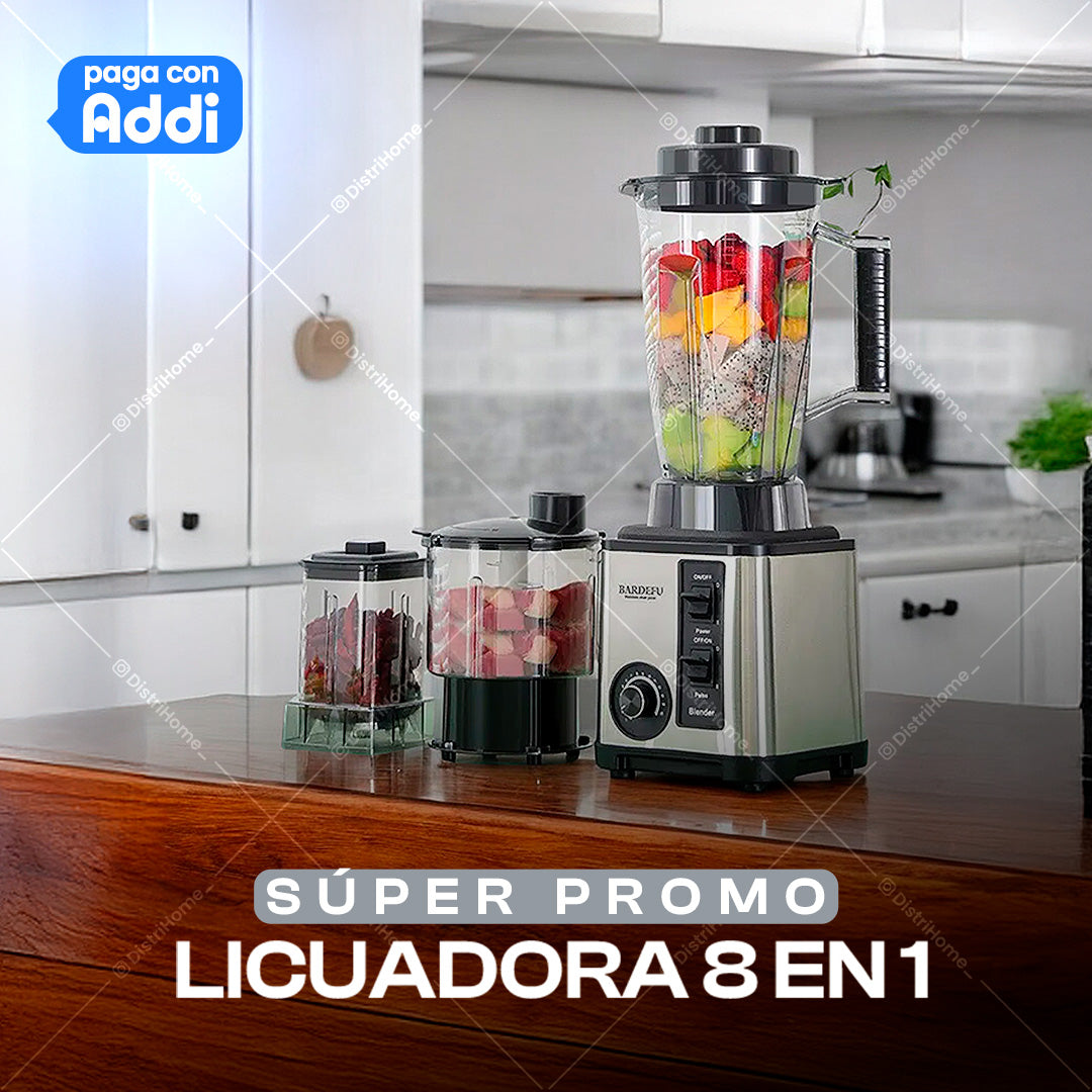LICUADORA MULTIFUNCIONAL 8 EN 1 9500W