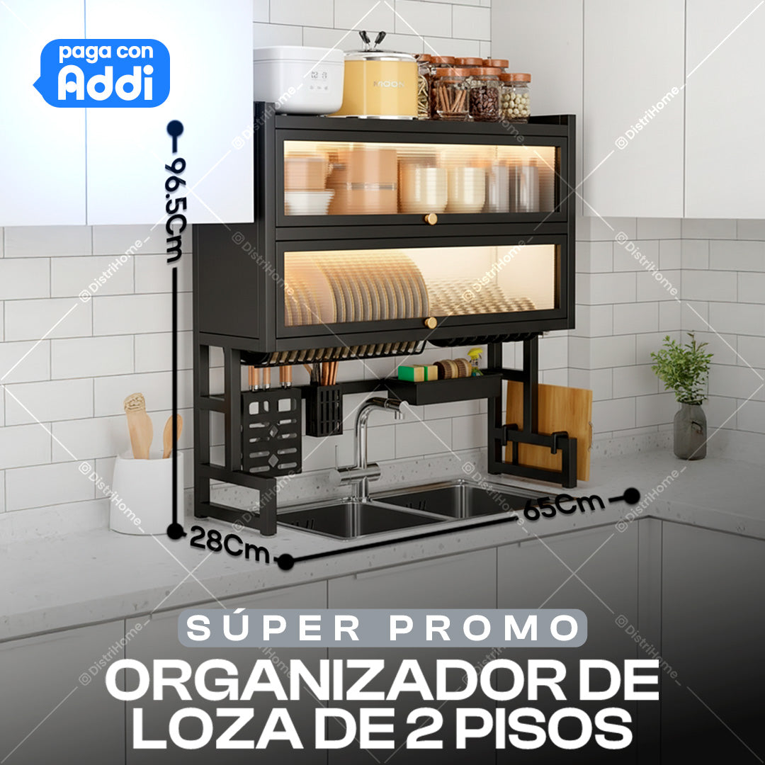 ESCURRIDOR DE LOZA 2 PISOS