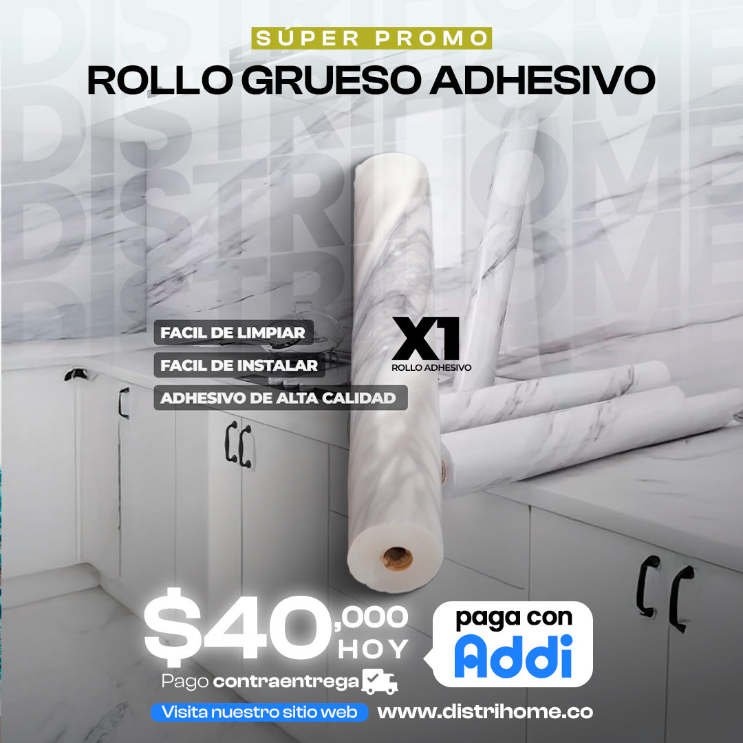 LAMINA ADHESIVA GRUESA HOGAR
