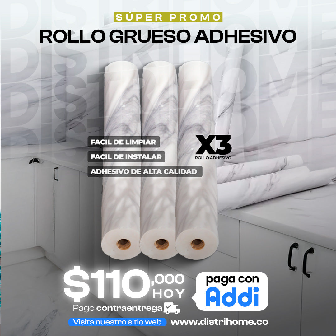 LAMINA ADHESIVA GRUESA HOGAR