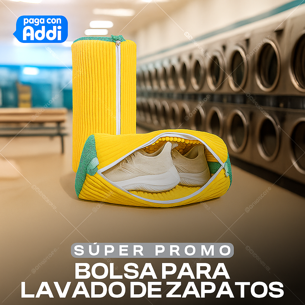 FUNDA PARA LAVAR ZAPATOS