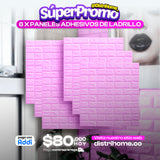 LAMINAS PARED ADHESIVA. S X6