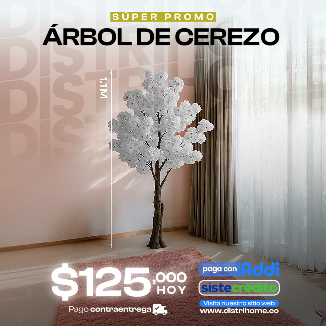 ARBOL DE CEREZO DECORATIVO