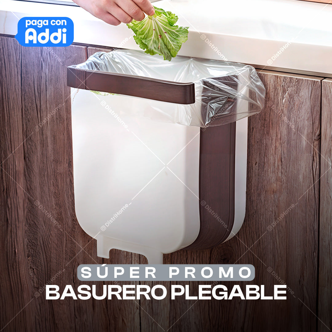Basurero Plegable Cocina Hogar