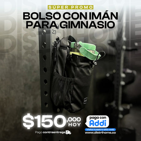 BOLSO CON IMAN PARA GIMNASIO