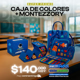COMBO CAJA DE COLORES + MONTEZZORY