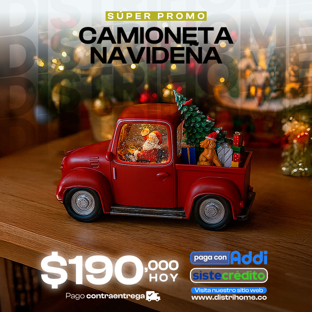 CAMIONETA NAVIDEÑA
