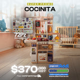 COCINITA CON LUCES + SONIDOS + AGUA