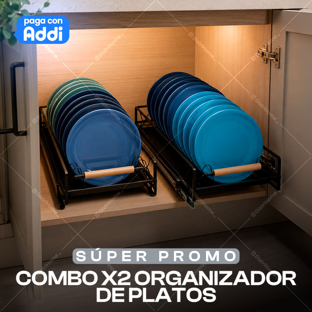 COMBO X2 ORGANIZADOR DE PLATOS