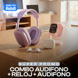 COMBO AUDIFONO + RELOJ + DIADEMA