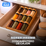 CONDIMENTERO DE CAJON