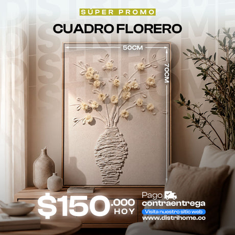 CUADRO FLORERO