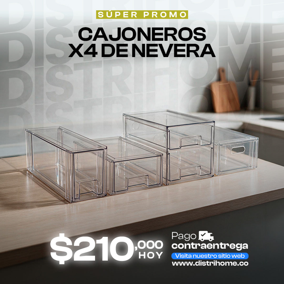 ORGANIZADORES O CAJONEROS DE NEVERA