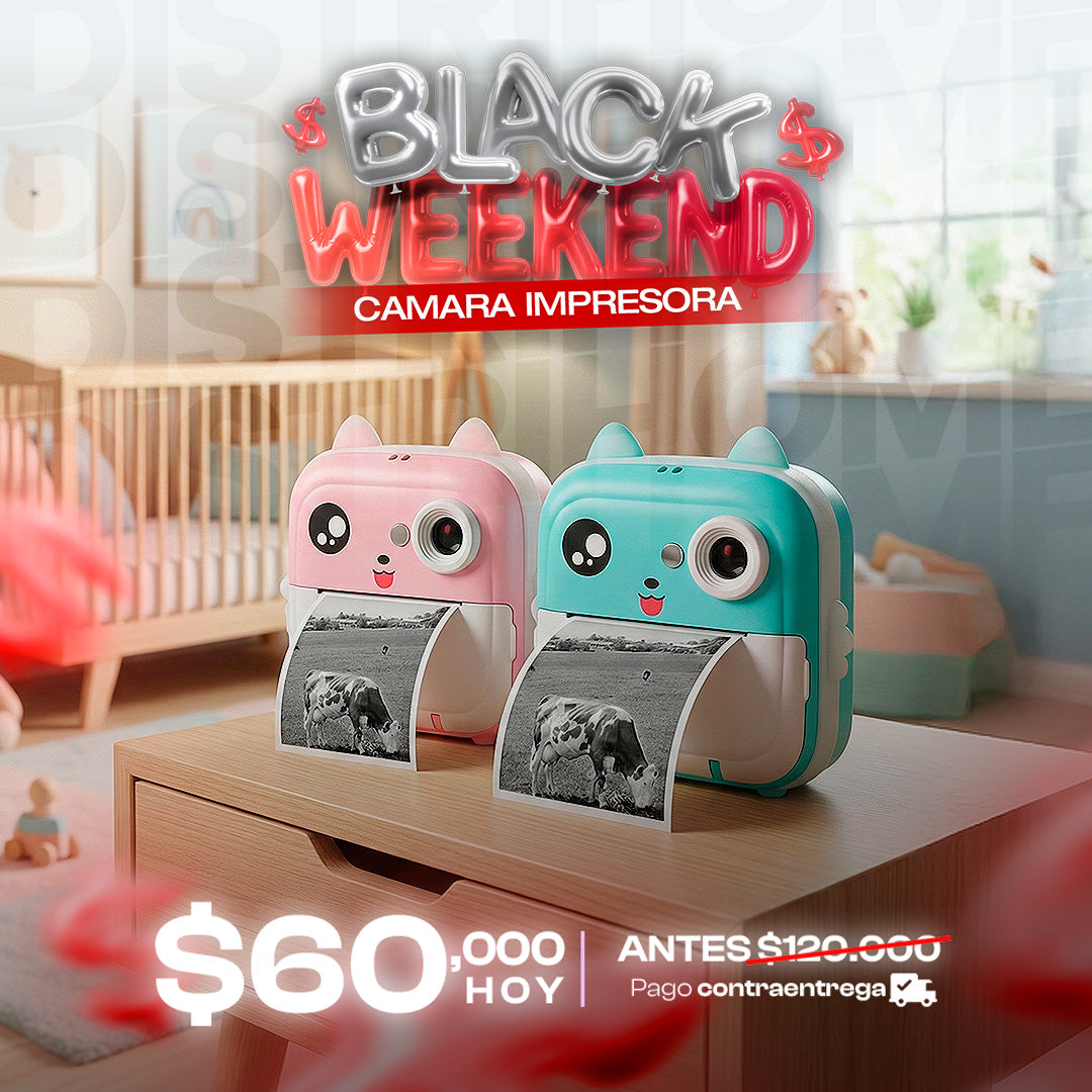 Camara Impresora Referencia #1 KIDS