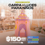 CARPA CASTILLO + LUCES