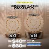 PLATOS DECORATIVOS COMEDOR DISEÑO 3