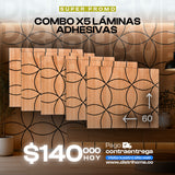 COMBO X5 LAMINAS ADHESIVAS #2