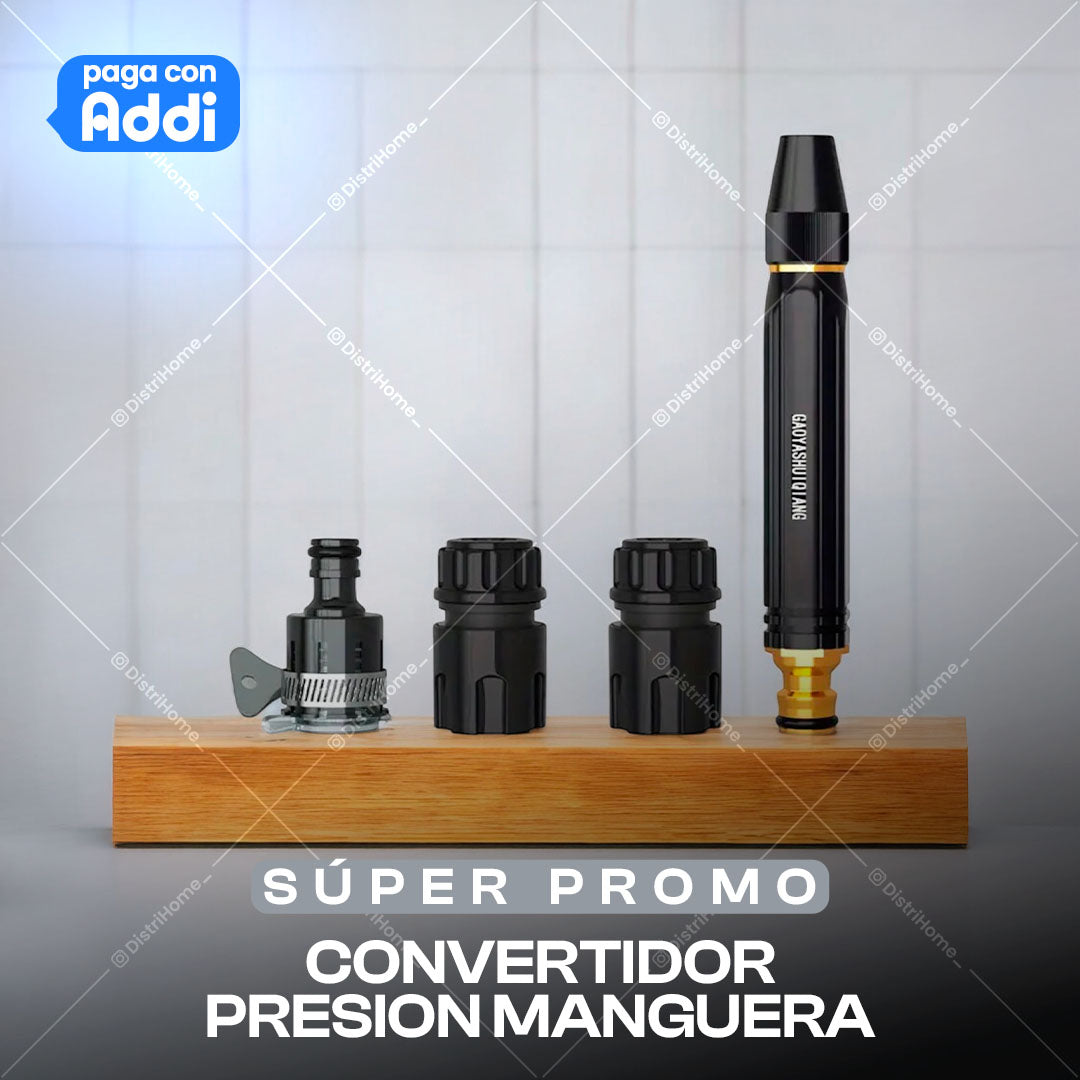 CONVERTIDOR A PRESION MANGUERA