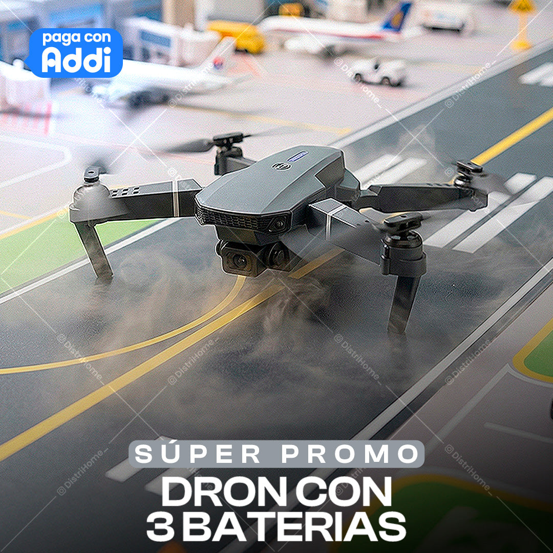 DRON CON 3 BATERIAS